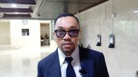 Wakil Ketua Komisi III DPR RI dari Fraksi NasDem Ahmad Sahroni di Kompleks Parlemen, Senayan, Jakarta, Senin, 18/5/2026 | Novia Suhari/Forum Keadilan