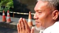 Heri Setiyono alias Heri Black di Gedung Merah Putih Komisi Pemberantasan Korupsi (KPK), Jakarta, Senin, 18/5/2026 | Muhammad Reza/Forum Keadilan