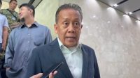 Wakil Ketua DPR RI dari Fraksi Partai NasDem Saan Mustopa di Kompleks Parlemen, Parlemen, Senayan, Jakarta, Selasa, 19/5/2026 | Novia Suhari/Forum Keadilan