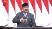 Presiden Prabowo Subianto saat berbicara mengenai Kerangka Ekonomi Makro dan Pokok-pokok Kebijakan Fiskal (KEM-PPKF) dalam Rapat Paripurna bersama DPR RI di Kompleks Parlemen, Senayan, Jakarta, Rabu, 20/5/2026 | YouTube Sekretariat Presiden