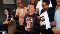 Roy Suryo di Polda Metro Jaya, Jakarta, Rabu, 20/5/2026 | Muhammad Reza/Forum Keadilan