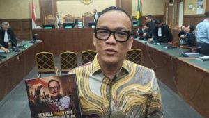 Eks Wamenaker Noel Ebenezer di Pengadilan Tipikor Jakarta, Senin, 25/5/2026 | Syahrul Baihaqi/Forum Keadilan