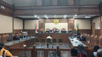 Eks Wamenaker Noel Ebenezer di Pengadilan Tipikor Jakarta, Senin, 25/5/2026 | Syahrul Baihaqi/Forum Keadilan