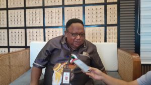 Wakil Ketua DPRK Provinsi Papua Tengah sekaligus Ketua Asosiasi Pertambangan Rakyat Provinsi Papua Tengah Jhon Gobay di Kompleks Parlemen, Senayan, Jakarta, Senin, 25/5/2026 | Novia Suhari/Forum Keadilan