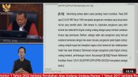 Hakim Konstitusi Arsul Sani di ruang sidang MK, Jakarta, Senin, 25/05/2026 | YouTube Mahkamah Konstitusi