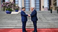 Presiden Amerika Serikat (AS) Donald Trump bertemu dengan Presiden Cina Xi Jinping | Dok. Kenny Holston/The New York Times