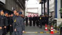 Perkantoran Hayam Wuruk Plaza Dijaga Ketat Personel Brimob, Sabtu, 9/5/2026 | Ist