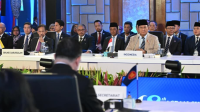 Presiden Prabowo Subianto di KTT Khusus Brunei Darussalam-Indonesia-Malaysia-Philippines East ASEAN Growth Area (BIMP-EAGA) di Cebu, Filipina, dikutip Jumat, 8/5/2026. | Dok Sekretariat Presiden RI