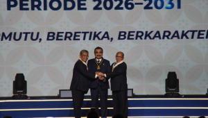Pelantikan Kepengurusan Perhimpunan Advokat Indonesia (PERADI) Profesional periode 2026–2031 di Hotel Fairmont, Senayan, Jakarta, Jumat, 8/5/2026. | Dok Ist