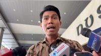 Juru Bicara Partai Gerindra Bahtra Banong di Kompleks Parlemen, Senayan, Jakarta, Selasa, 2/6/2026 | Novia Suhari/Forum Keadilan