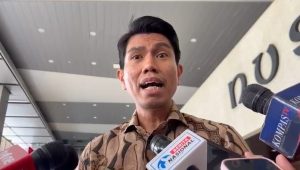 Juru Bicara Partai Gerindra Bahtra Banong di Kompleks Parlemen, Senayan, Jakarta, Selasa, 2/6/2026 | Novia Suhari/Forum Keadilan