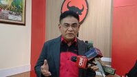 Ketua DPP PDI Perjuangan Andreas Hugo Pareira di Kompleks Parlemen, Senayan, Jakarta, Selasa, 2/6/2026 | Novia Suhari/Forum Keadilan