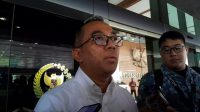 Menteri Pendidikan Tinggi, Sains, dan Teknologi (Mendiktisaintek) Brian Yuliarto di Kompleks Parlemen, Senayan, Jakarta, Selasa, 2/6/2026 | Novia Suhari/Forum Keadilan