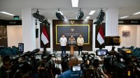 Menteri Sekretaris Negara (Mensesneg) Prasetyo Hadi (tengah) di Kompleks Istana Kepresidenan Jakarta, Selasa, 2/6/2026 | Ist