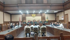 Sidang kasus dugaan suap impor dengan Terdakwa pemilik PT Blueray Cargo John Field, di Pengadilan Tipikor, Jakarta Pusat, Rabu, 3/6/2026 | Muhammad Reza/Forum Keadilan