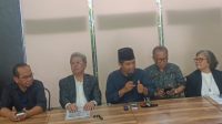 Pengamat politik Ray Rangkuti di Fleudelis Cafe & Resto, Polda Metro Jaya, Jakarta, Kamis, 4/6 2026 | Muhammad Reza/Forum Keadilan
