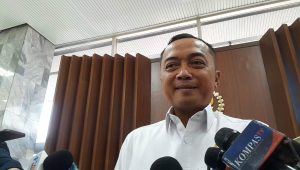 Menteri Sekretaris Negara (Mensesneg) Prasetyo Hadi di Kompleks Parlemen, Senayan, Jakarta, Senin, 8/6/2026 | Novia Suhari/Forum Keadilan