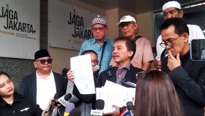 Roy Suryo dkk di Polda Metro Jaya Jakarta, Selasa, 9/6/2026 | Muhammad Reza/Forum Keadilan