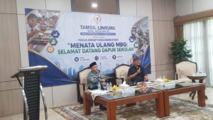 Wakil Ketua DPD RI Tamsil Linrungn dalam diskusi publik "Menata Ulang MBG: Selamat Dapur Sekolah", di Rumah Dinas Wakil Ketua DPD RI, Jakarta, Rabu, 10/6/2026 | Muhammad Reza/Forum Keadilan