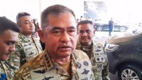 Kepala Staf Angkatan Darat (Kasad) Jenderal TNI Maruli Simanjuntak di Kompleks Parlemen, Senayan, Jakarta, Rabu, 10/6/2026 | Novia Suhari/Forum Keadilan