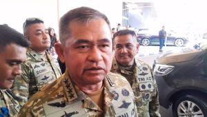 Kepala Staf Angkatan Darat (Kasad) Jenderal TNI Maruli Simanjuntak di Kompleks Parlemen, Senayan, Jakarta, Rabu, 10/6/2026 | Novia Suhari/Forum Keadilan