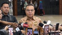 Wakil Ketua DPR RI Sufmi Dasco Ahmad di Kompleks Parlemen, Senayan, Jakarta, Kamis, 11/6/2026 | Novia Suhari/Forum Keadilan