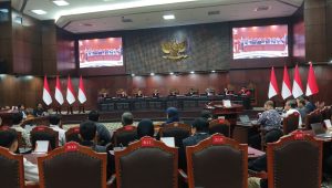 Sidang gugatan Makan Bergizi Gratis di Mahkamah Konstitusi (MK), Senin, 15/6/2026 | Syahrul Baihaqi/Forum Keadilan