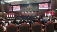 Sidang gugatan Makan Bergizi Gratis di Mahkamah Konstitusi (MK), Senin, 15/6/2026 | Syahrul Baihaqi/Forum Keadilan