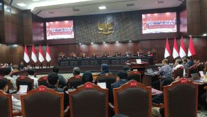 Sidang gugatan Makan Bergizi Gratis di Mahkamah Konstitusi (MK), Senin, 15/6/2026 | Syahrul Baihaqi/Forum Keadilan