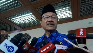 Menteri Sosial (Mensos) Saifullah Yusuf di Kompleks Parlemen, Senayan, Jakarta, Rabu, 17/6/2026 | Novia Suhari/Forum Keadilan
