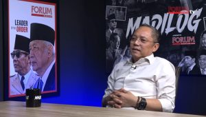 Ketua DPP PDI Perjuangan Deddy Sitorus dalam podcast Dialektika Madilog Forum Keadilan TV | YouTube Forum Keadilan TV