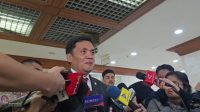 Ketua Komisi III DPR RI Habiburokhman di Kompleks Parlemen, Senayan, Jakarta, Kamis, 18/6/2026 | Novia Suhari/Forum Keadilan