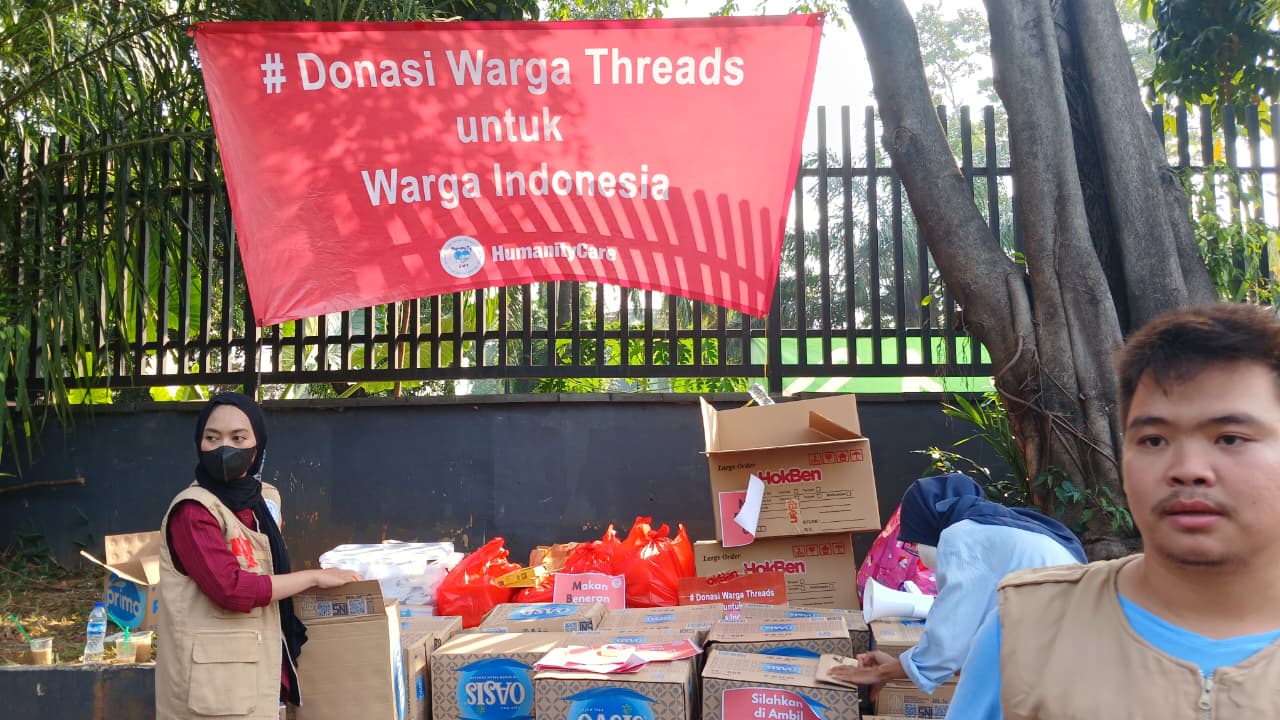 Solidaritas Netizen untuk Mahasiswa, Bantuan Logistik untuk Demonstrasi di DPR