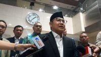 Ketua Umum Partai Kebangkitan Bangsa (PKB) Muhaimin Iskandar alias Cak Imin di Kompleks Parlemen, Senayan, Jakarta, Senin, 22/6/2026 | Novia Suhari/Forum Keadilan