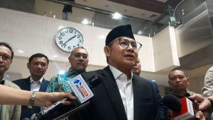Ketua Umum Partai Kebangkitan Bangsa (PKB) Muhaimin Iskandar alias Cak Imin di Kompleks Parlemen, Senayan, Jakarta, Senin, 22/6/2026 | Novia Suhari/Forum Keadilan