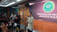 Eks Mendkibudristek Nadiem Makarim di Pengadilan Tipikor Jakarta, Selasa, 23/6/2026 | Syahrul Baihaqi/Forum Keadilan