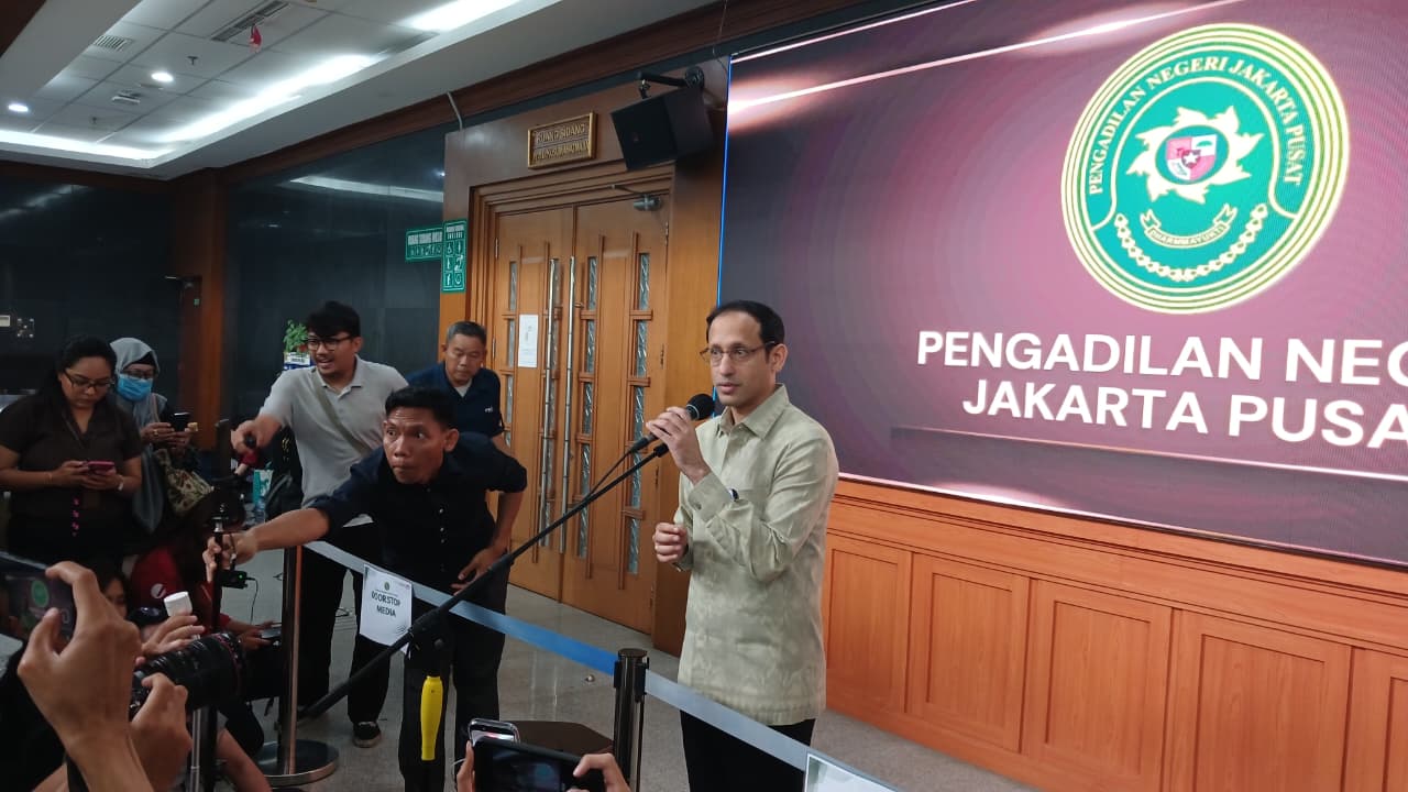 Nadiem Sebut Tuduhan Korupsi Chromebook Terhadapnya Melampaui Batas