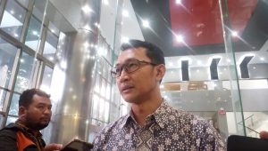 Jubir KPK Budi Prasetyo di Gedung Merah Putih KPK, Jakarta, Selasa, 23/6/2026 | Muhammad Reza/Forum Keadilan