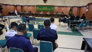 Sidang Majelis Kehormatan Hakim di Gedung Mahkamah Agung, Selasa, 23/6/2026 | Syahrul Baihaqi/Forum Keadilan