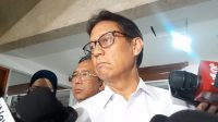 Menteri Kesehatan (Menkes) Budi Gunadi Sadikin di Kompleks Parlemen, Senayan, Jakarta, Kamis, 25/6/2026 | Novia Suhari/Forum Keadilan