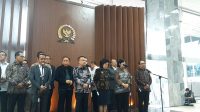 Wamenkeu Juda Agung (paling ujung kanan), di Kompleks Parlemen, Senayan, Jakarta, Senin, 29/6/2026 | Novia Suhari/Forum Keadilan