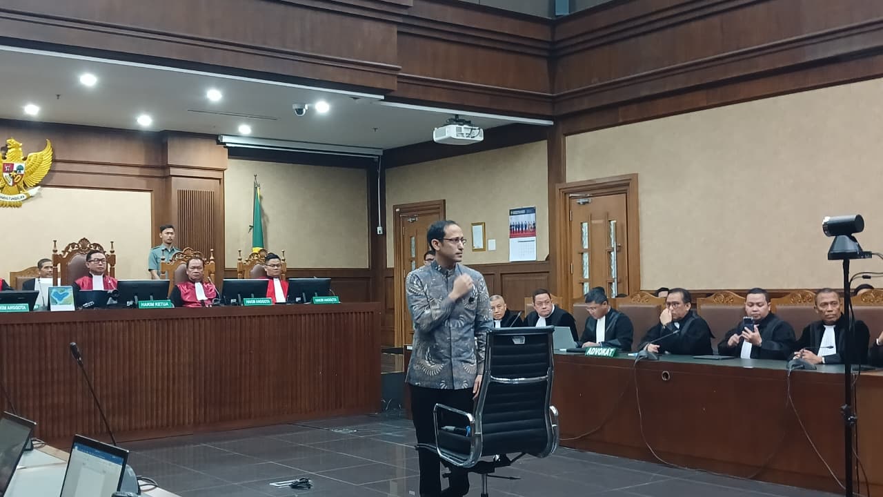Nadiem Makarim Divonis 10 Tahun Penjara di Kasus Korupsi Chromebook