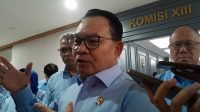 Kepala Staf Kepresidenan (KSP) Dudung Abdurachman di Kompleks Parlemen, Senayan, Jakarta, Rabu, 3/6/2026 | Novia Suhari/Forum Keadilan