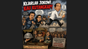 Ilustrasi perburuan ijazah asli Presiden ke-7 RI Joko Widodo (Jokowi) Ist