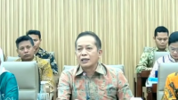 Menteri Koperasi (Menkop) Ferry Juliantono dalam Rapat Kerja bersama dengan Komisi VI DPR RI, di Kompleks Parlemen, Senayan, Jakarta, Kamis, 11/6/2026 | YouTube TVR Parlemen