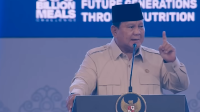 Presiden Prabowo Subianto menghadiri acara Building Indonesia's Future Generations Through Nutrition yang diselenggarakan di Sentul International Convention Center (SICC), Kabupaten Bogor, Provinsi Jawa Barat, pada Rabu, 3 Juni 2026. | YouTube Sekretariat Presiden