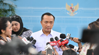 Menteri Sekretaris Negara (Mensesneg), Prasetyo Hadi memberikan keterangan pers di Istana Kepresidenan Jakarta, Kamis, 4/6/2026. | Dok Kementerian Sekretariat Negara RI