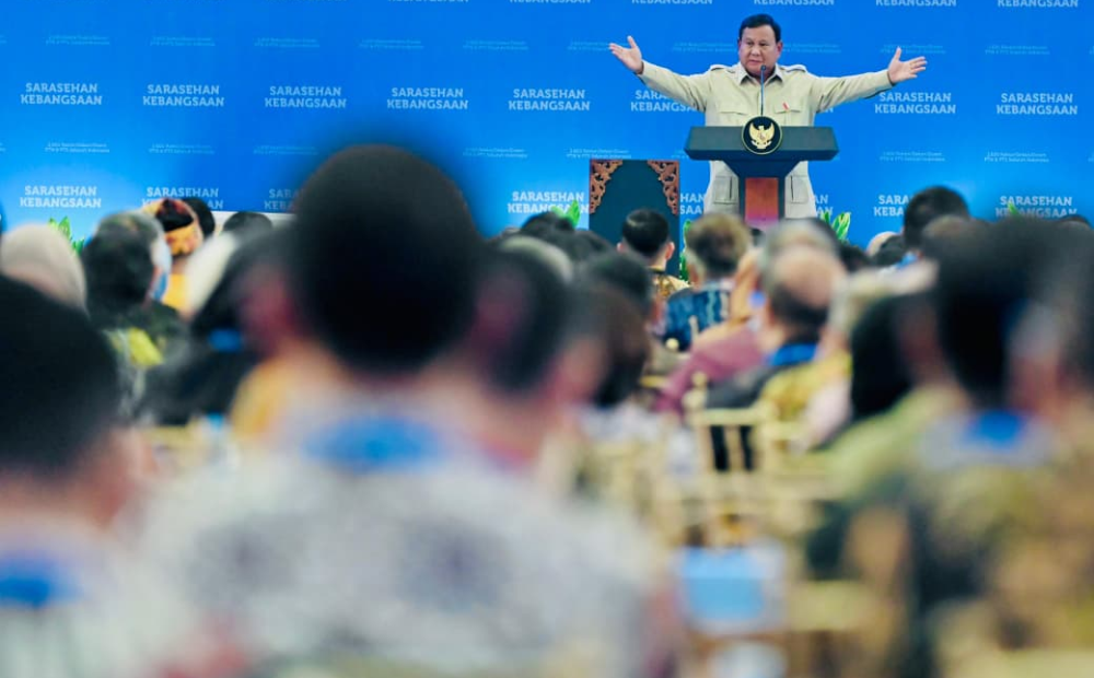 Prabowo Sebut Tempatkan Profesor di Posisi Kunci Pemerintahan