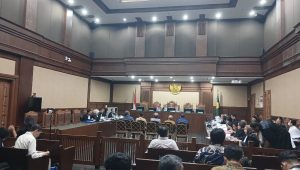 Sidang kasus korupsi LPEI di Pengadilan Tipikor Jakarta, Rabu, 1/7/2026 | Syahrul Baihaqi/Forum Keadilan