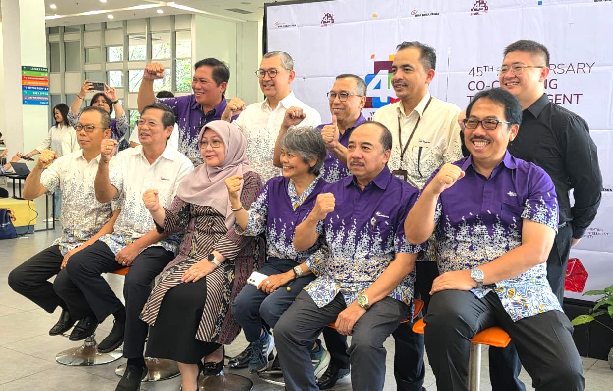 Rayakan 45 Tahun, Dewan Guru Besar BINUS University Dorong Gagasan AI for Life untuk Masa Depan Indonesia